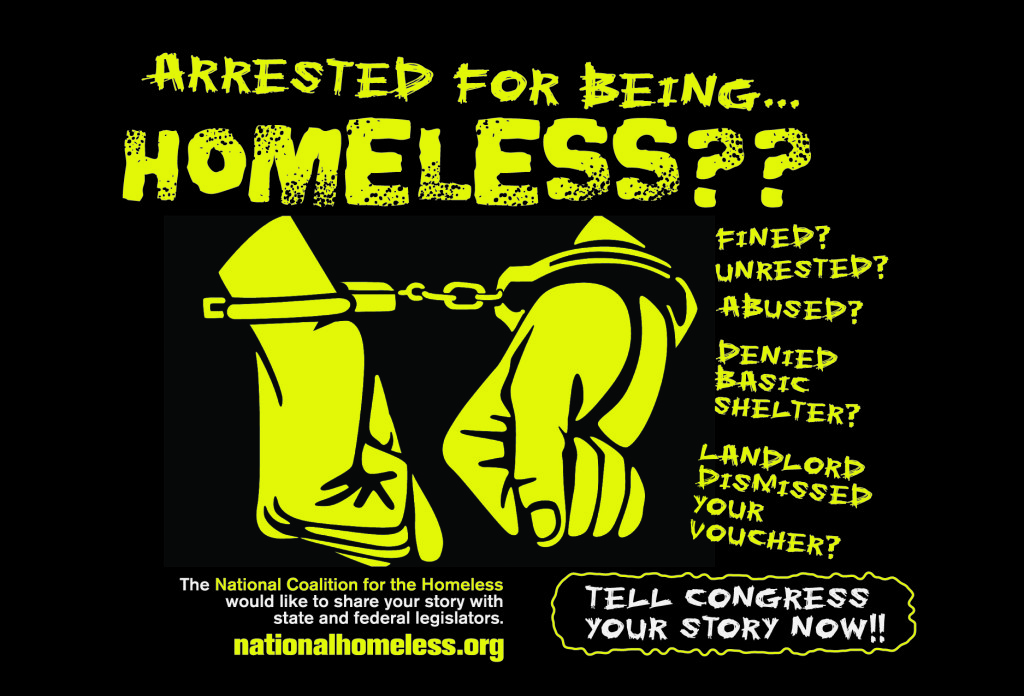 National Coalition For The Homeless Send Us Postcards National