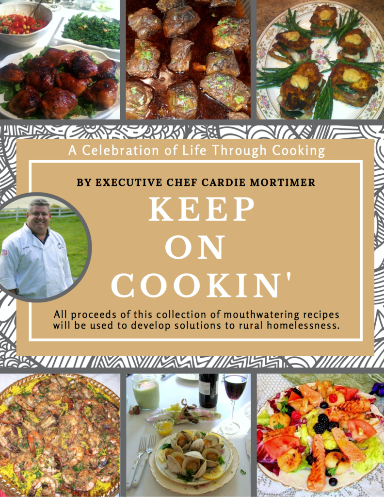 Keep on Cookin' Cookbook gift for $100 donation
