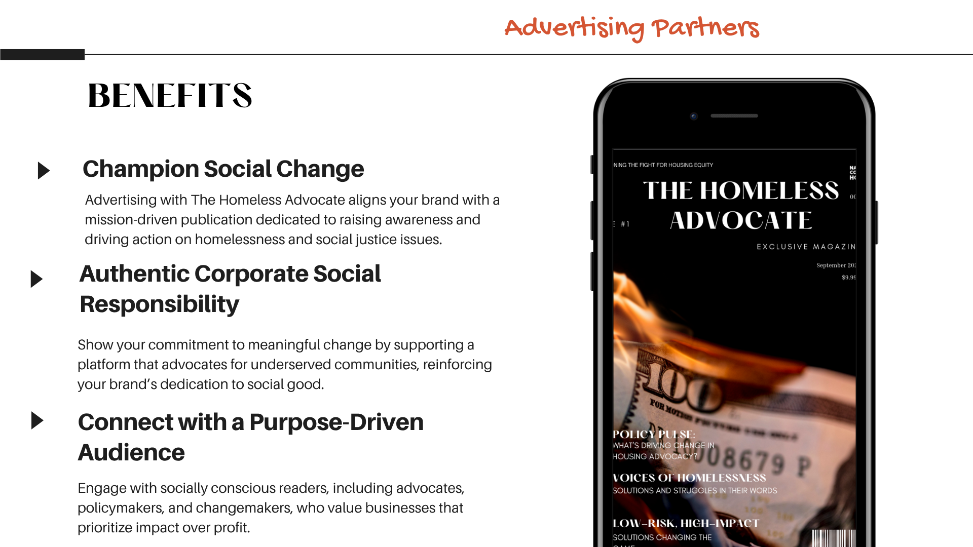 Advertising Benefits